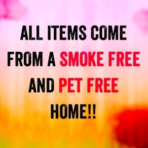 🚭Items From a Smoke Free & Pet Free Home